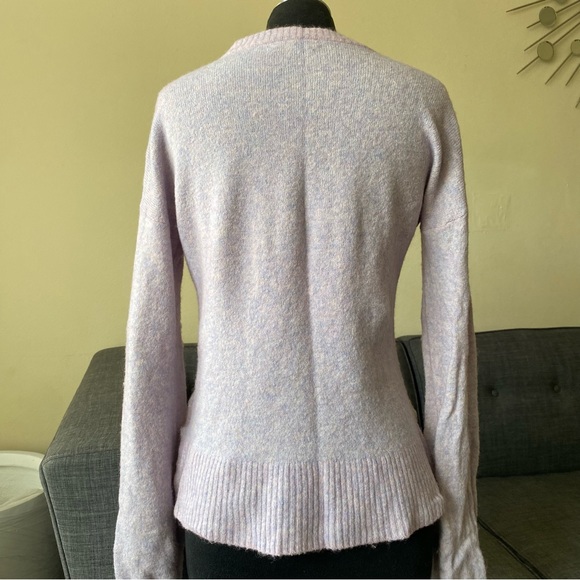 Madewell Lilac Payton Pullover Sweater in Coziest Yarn #AD041 - Picture 6 of 10